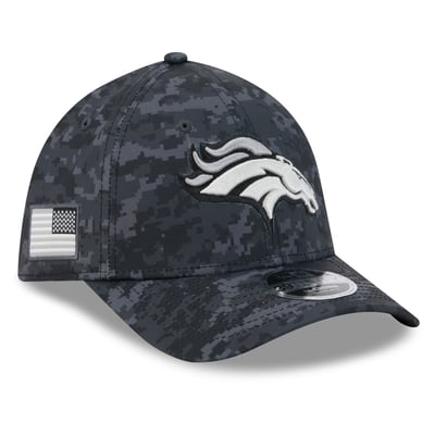 Denver Broncos New Era 2026 Salute To Service 39THIRTY M-Crown Stretch Hat - Black