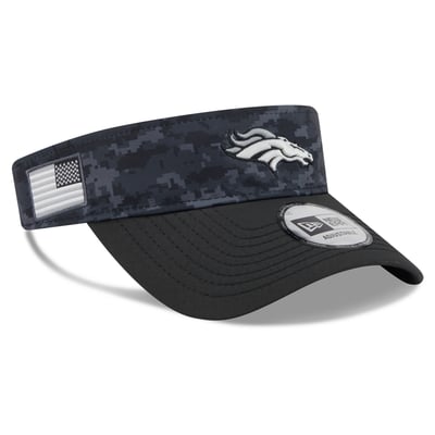 Denver Broncos New Era 2026 Salute To Service Adjustable Visor - Black