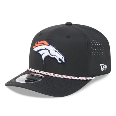Denver Broncos New Era 9SEVENTY Adjustable Hat - Black