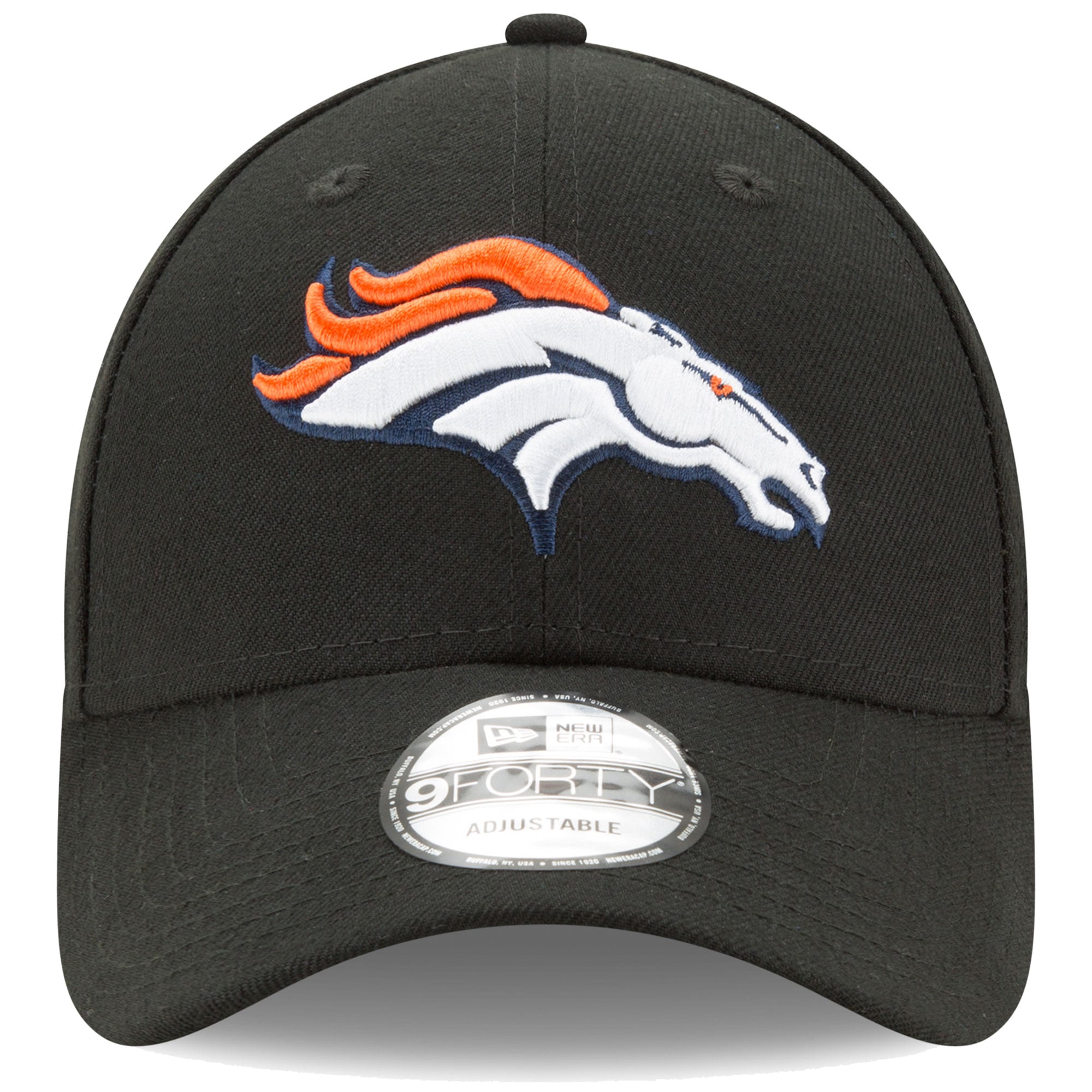 Men's New Era Black Denver Broncos The League 9FORTY Adjustable Hat