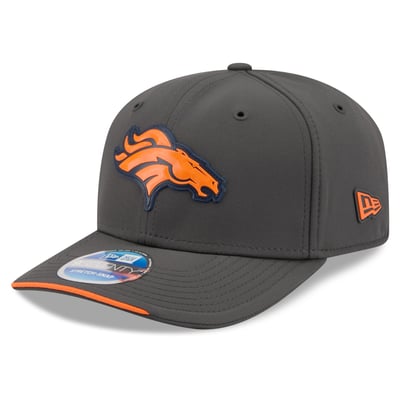 Denver Broncos New Era 2026 Sideline Cold Weather 9SEVENTY Adjustable Hat - Charcoal