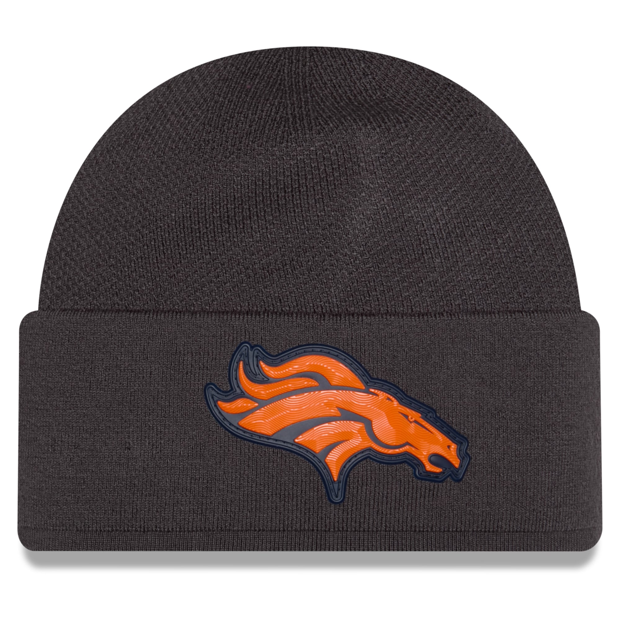 Men's Denver Broncos New Era Charcoal 2026 Sideline Cold Weather Skully ...