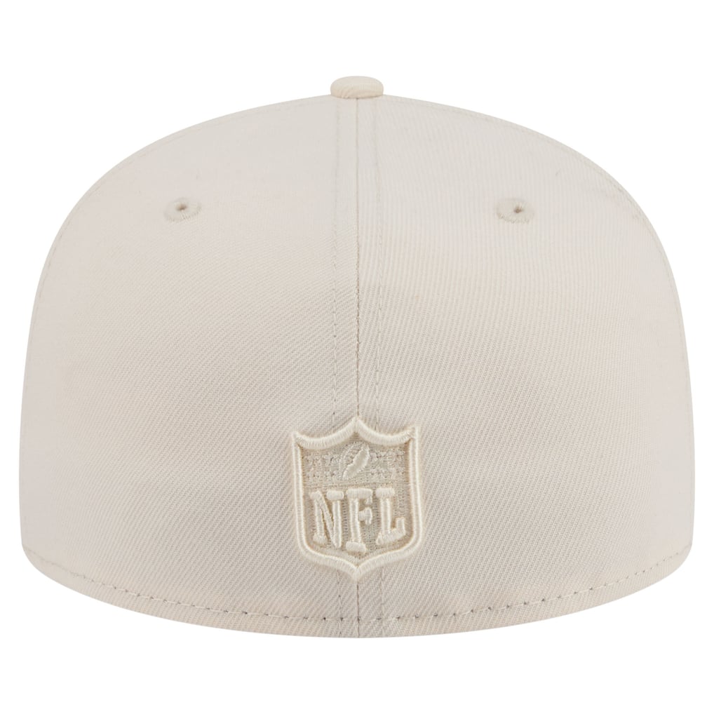 Men's New Era Cream Denver Broncos Color Pack 59FIFTY Fitted Hat