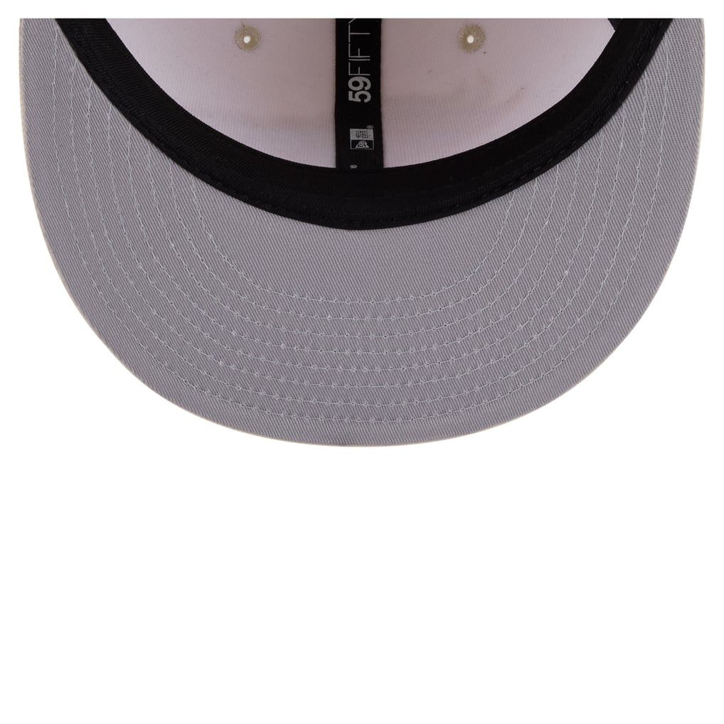 Men's New Era Cream Denver Broncos Color Pack 59FIFTY Fitted Hat
