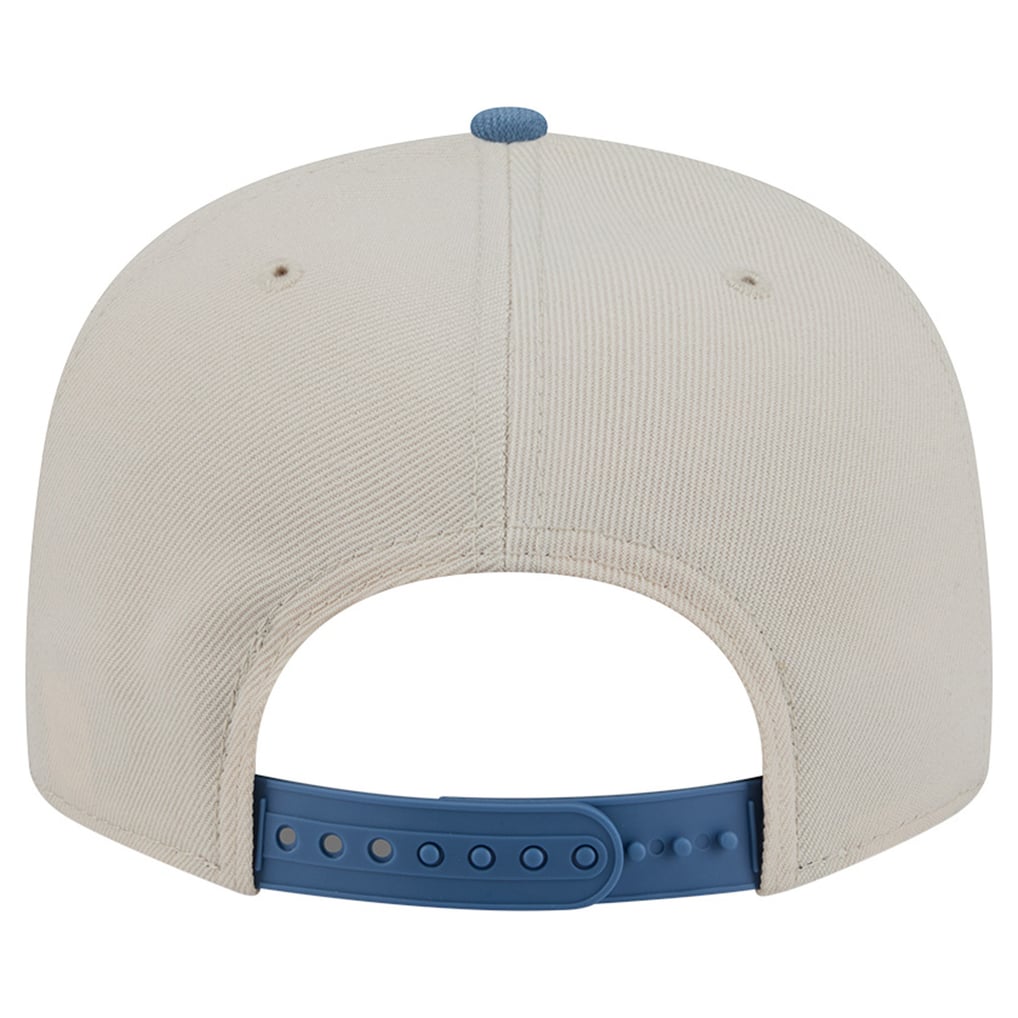 Men's New Era Cream/Blue Denver Broncos Color Pack Two-Tone 9FIFTY Snapback Hat