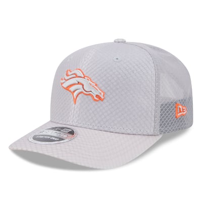 Denver Broncos New Era Jock 9SEVENTY Adjustable Hat - Gray