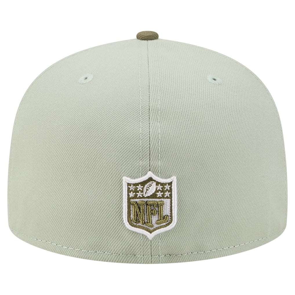 Men's New Era Light Green/Olive Denver Broncos Color Pack 59FIFTY Fitted Hat