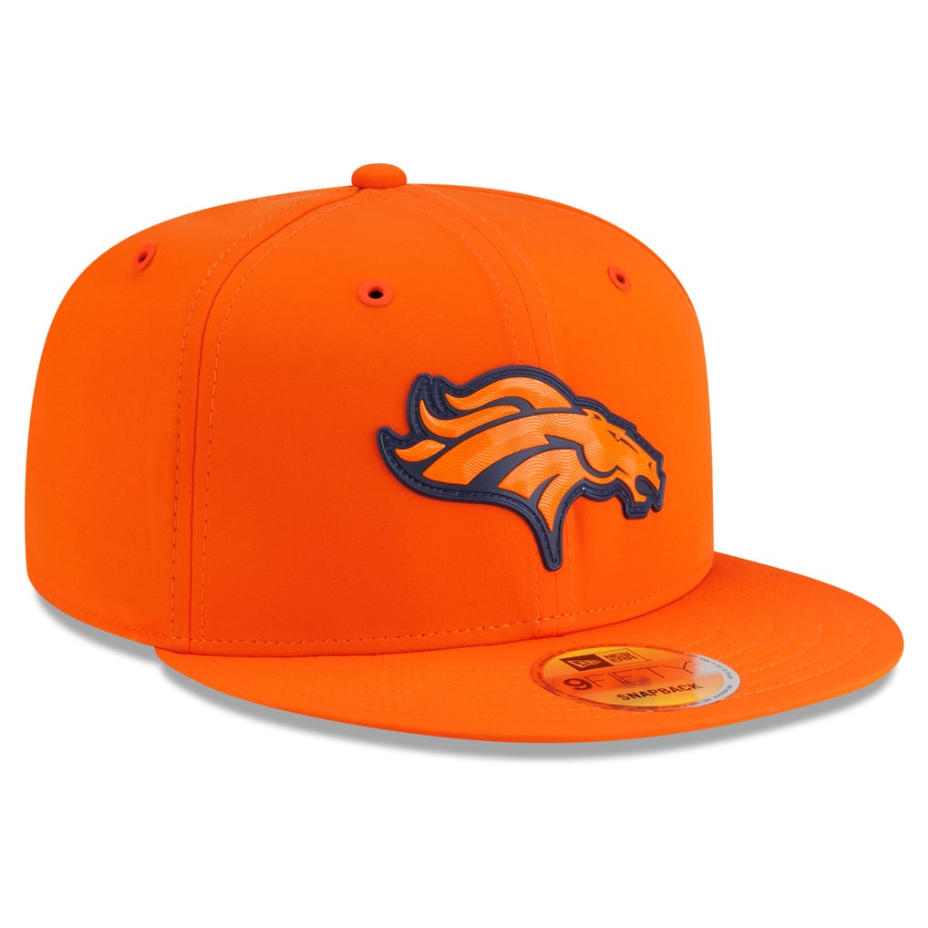 Men's New Era Orange Denver Broncos 2026 Sideline 9FIFTY Snapback Hat