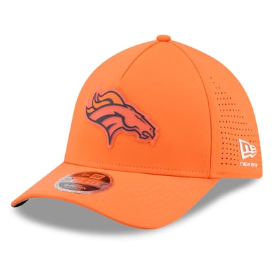  Denver Broncos New Era Tonal 39THIRTY A-Frame Flex Hat - Orange