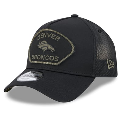 Denver Broncos New Era x BJ Betts 2026 Salute To Service 9FORTY Adjustable Hat - Black
