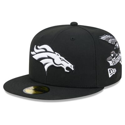 Denver Broncos New Era x BJ Betts 2026 Salute To Service Lifestyle 59FIFTY Fitted Hat - Black