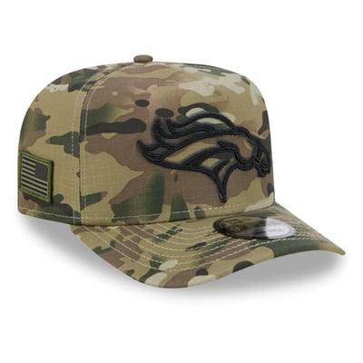 Denver Broncos New Era x BJ Betts 2026 Salute To Service 9FIFTY A-Frame Snapback Hat - Camo