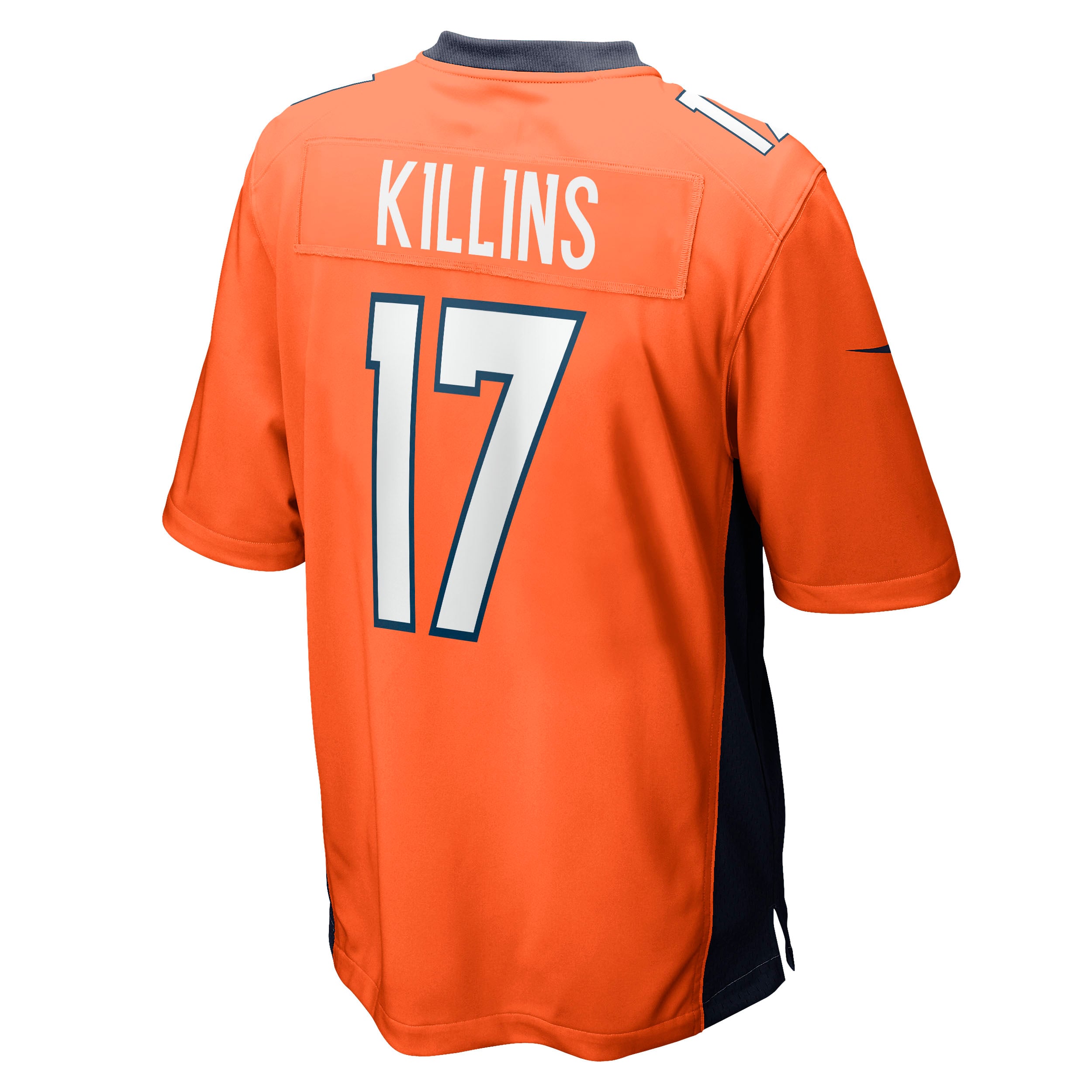 Men's Nike Adrian Killins Orange Denver Broncos Game Jersey