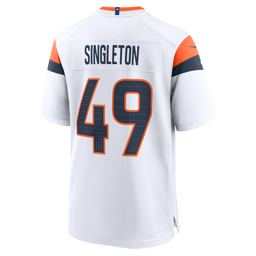 Alex Singleton Denver Broncos Nike Game Player Jersey - White