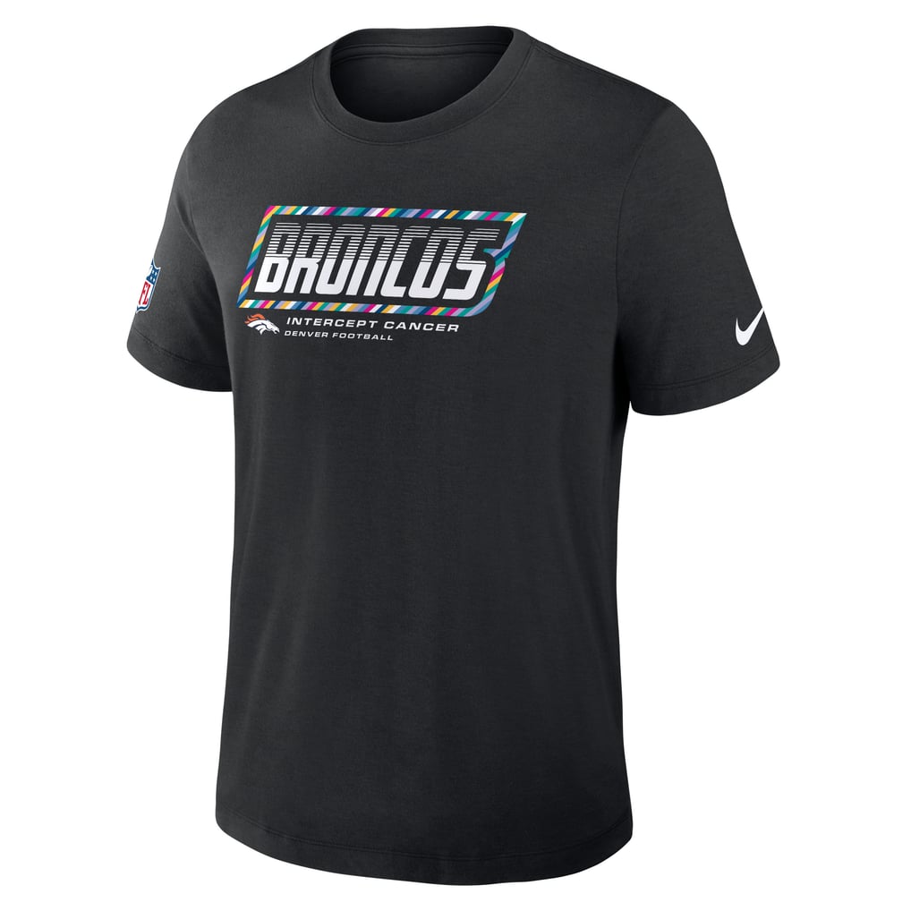 Men's Nike Black Denver Broncos 2026 NFL Crucial Catch Tri-Blend Dri-FIT T-Shirt