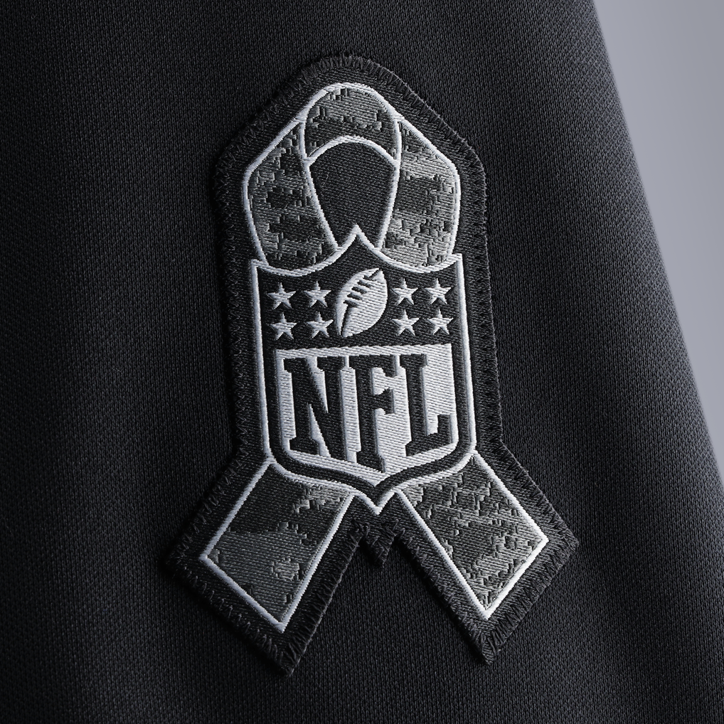 Denver Score Men's Denver Broncos Bo Nix Nike Black 2026 Salute to Service Stitched ...