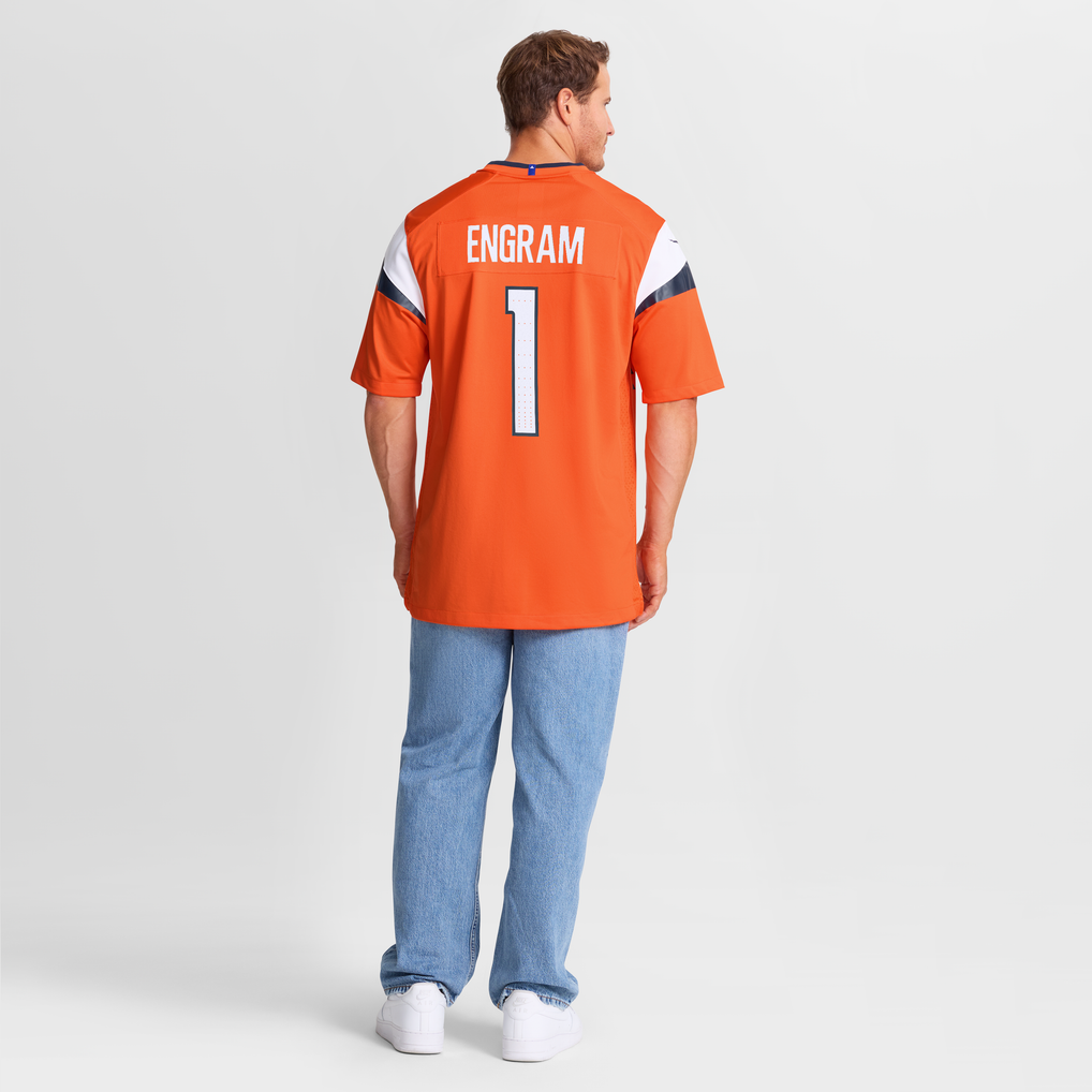 Evan Engram Denver Broncos Nike Team Game Jersey -  Orange