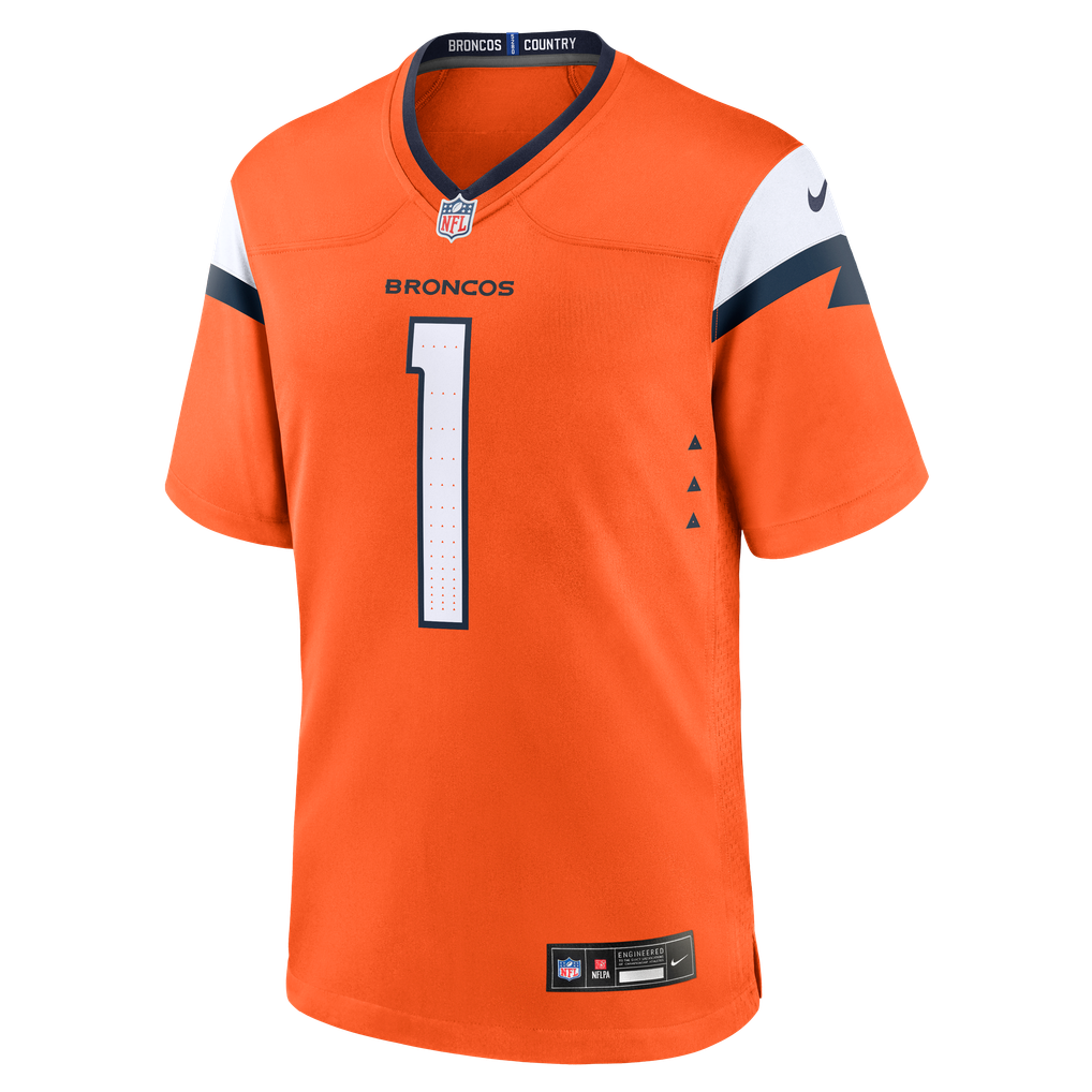 Evan Engram Denver Broncos Nike Team Game Jersey -  Orange