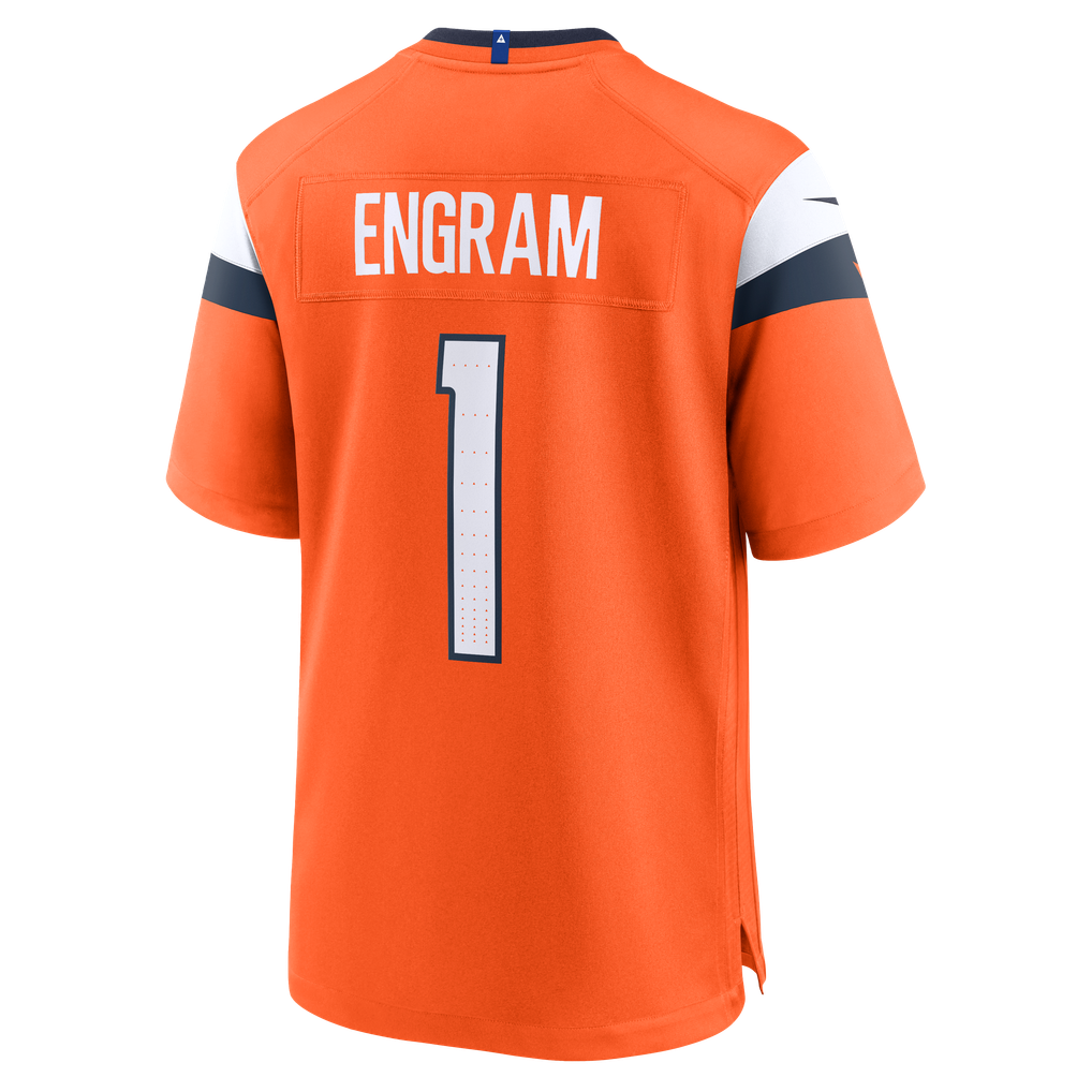 Evan Engram Denver Broncos Nike Team Game Jersey -  Orange