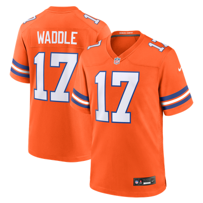 Jaylen Waddle Denver Broncos Nike Game Player Jersey - Orange