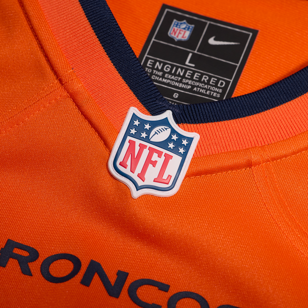 Marques Cox Denver Broncos Nike Team Game Jersey -  Orange