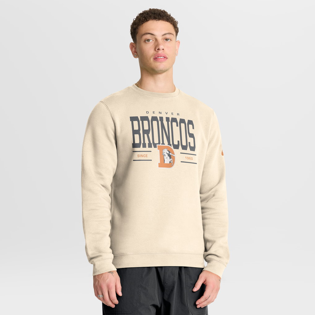Men's Nike Natural Denver Broncos Always Reppin' Club Sweatshirt