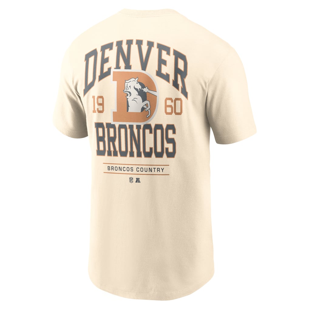 Men's Nike Natural Denver Broncos Freestyle Essential T-Shirt