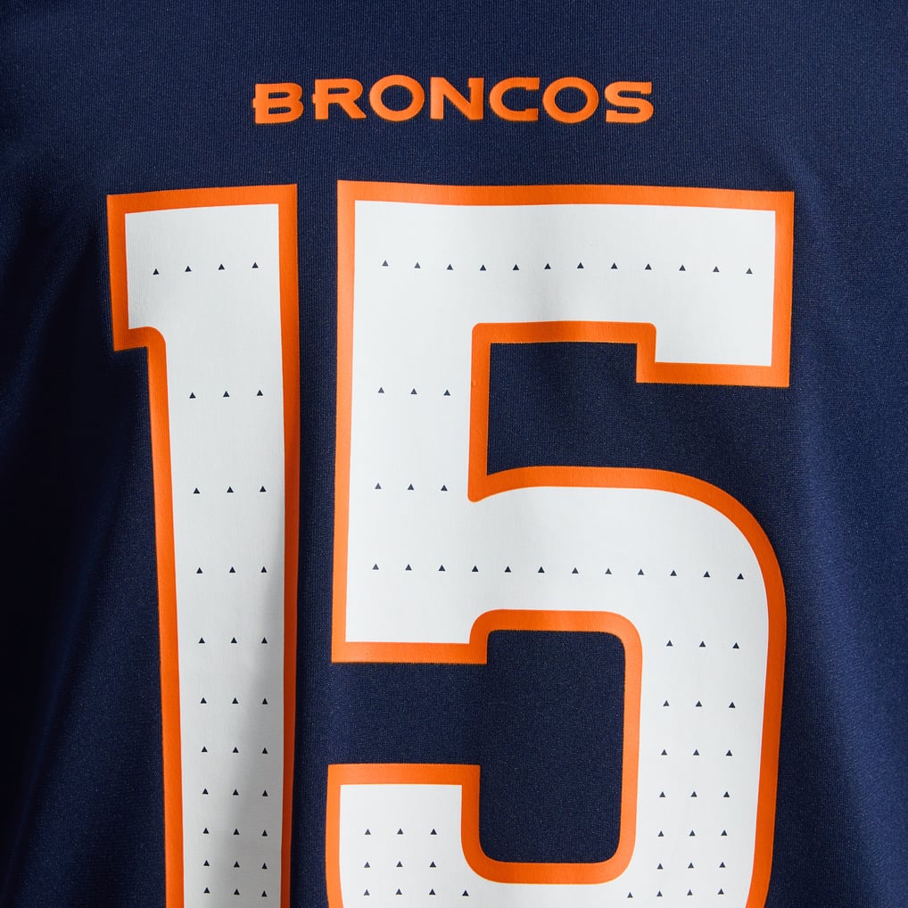 Men's Nike Nik Bonitto  Navy Denver Broncos Alternate Game Jersey