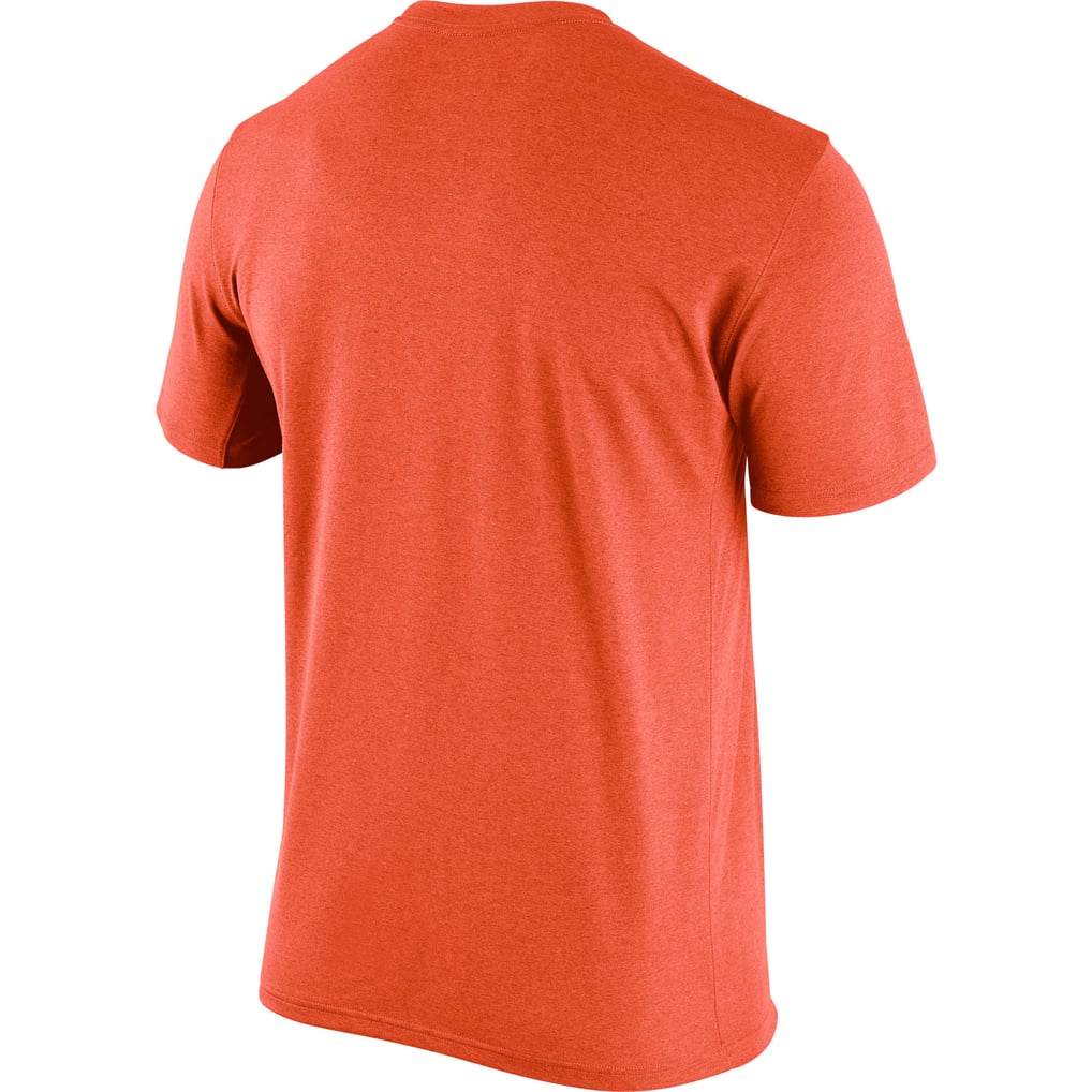 Men's Nike Orange Denver Broncos Legend Wordmark Essential 3 Performance T-Shirt