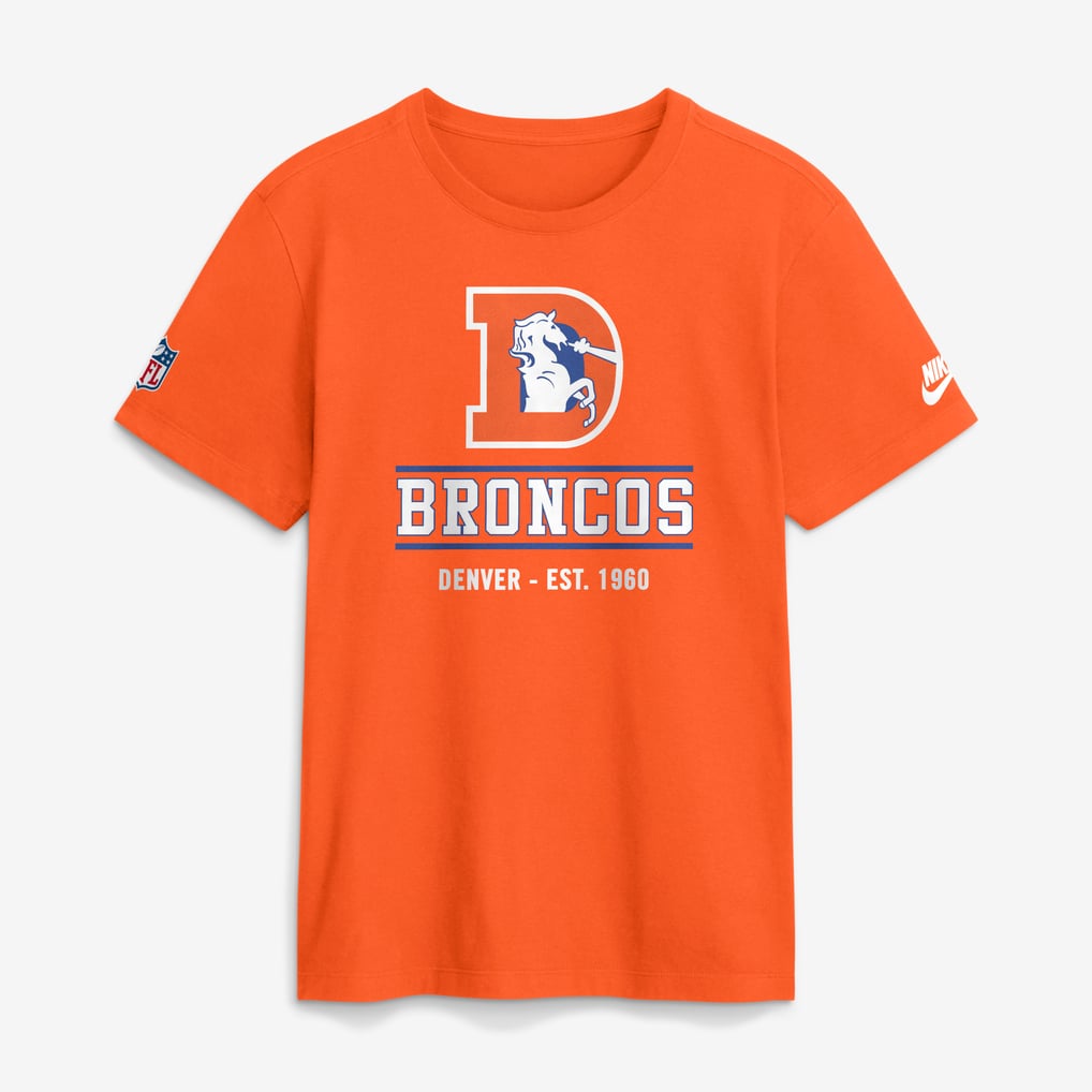 Men's Nike Orange Denver Broncos Sideline Alternate Final Sprint Dri-FIT T-Shirt