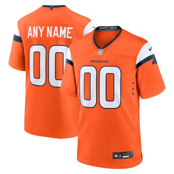 Jersey Personalizado Denver Broncos Jersey Personalizado Denver Broncos