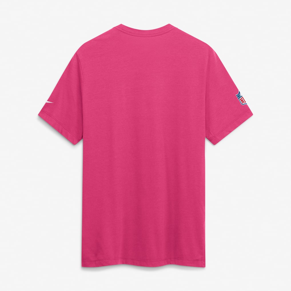 Men's Nike Pink Denver Broncos 2026 NFL Crucial Catch Tri-Blend Dri-FIT T-Shirt