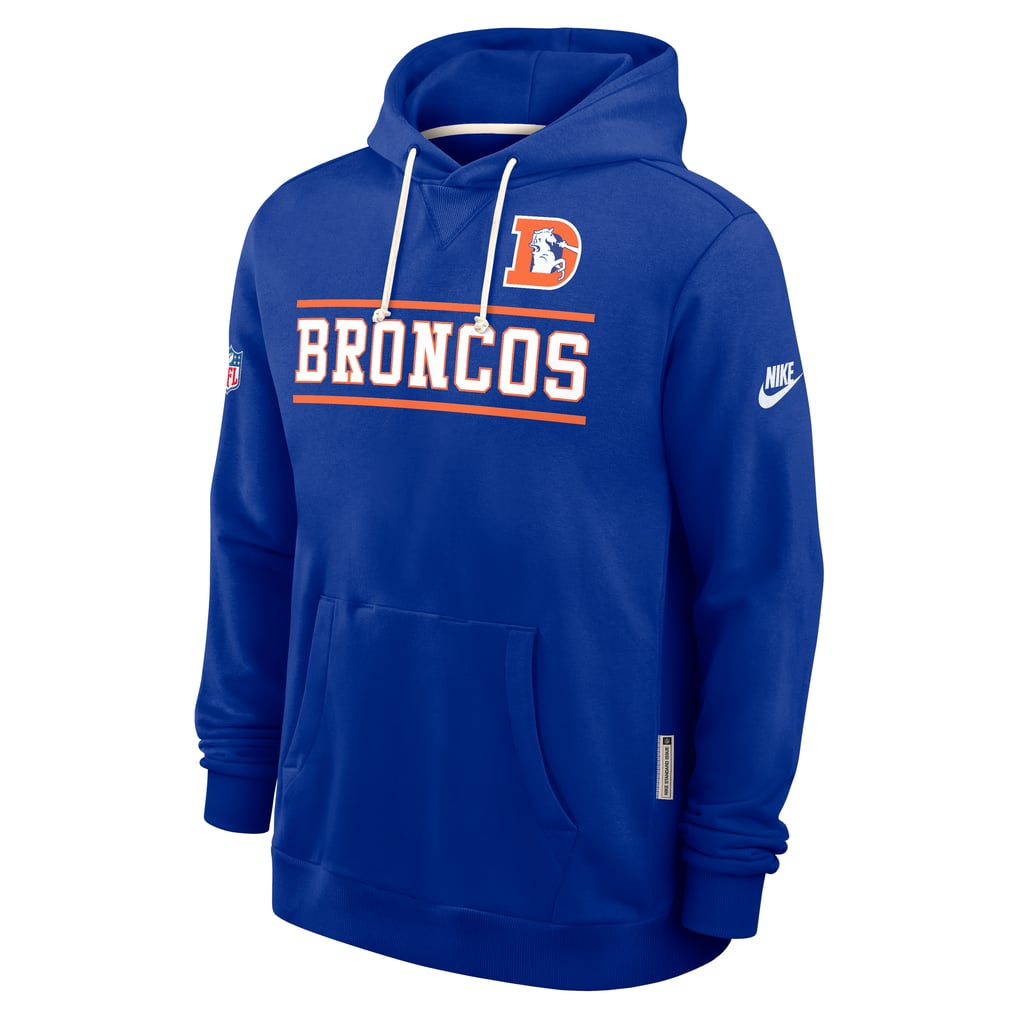 Men's Nike Royal Denver Broncos Standard Issue Replay Officials Alternate Dri-FIT Hoodie