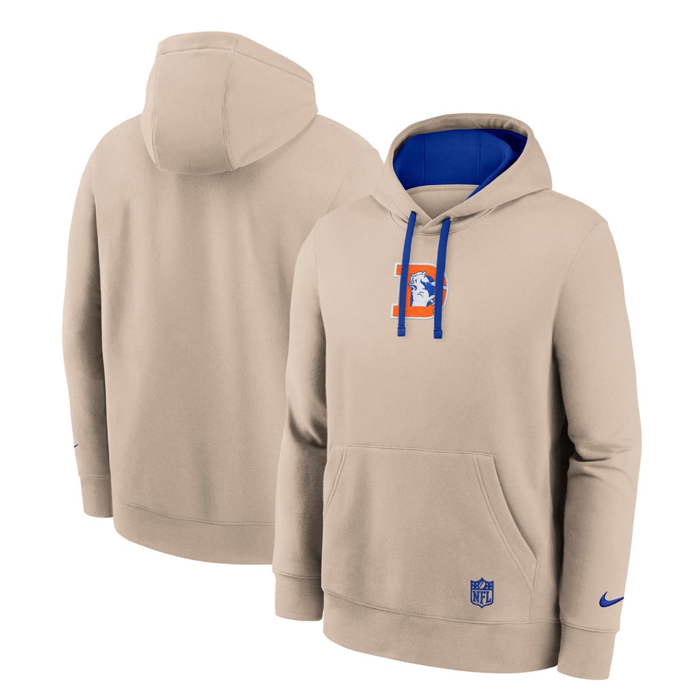 Men's Nike Sand Denver Broncos Rewind Club Hoodie