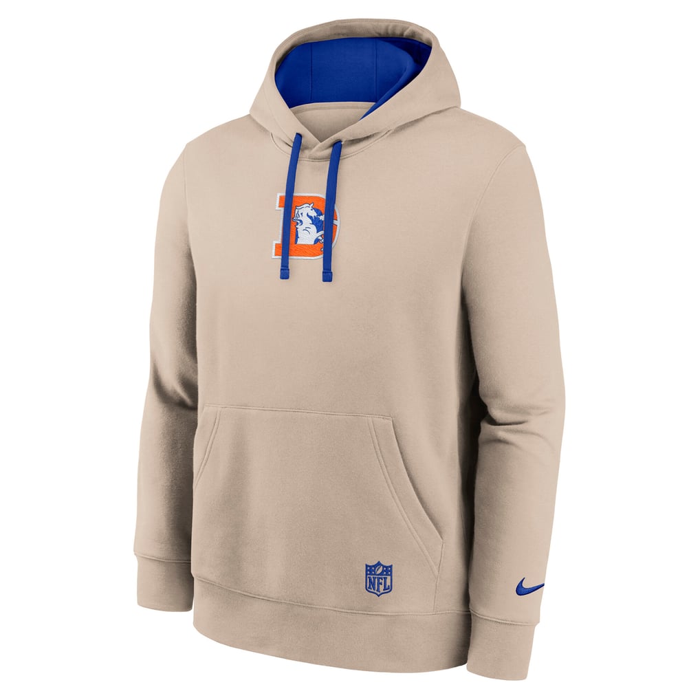 Men's Nike Sand Denver Broncos Rewind Club Hoodie