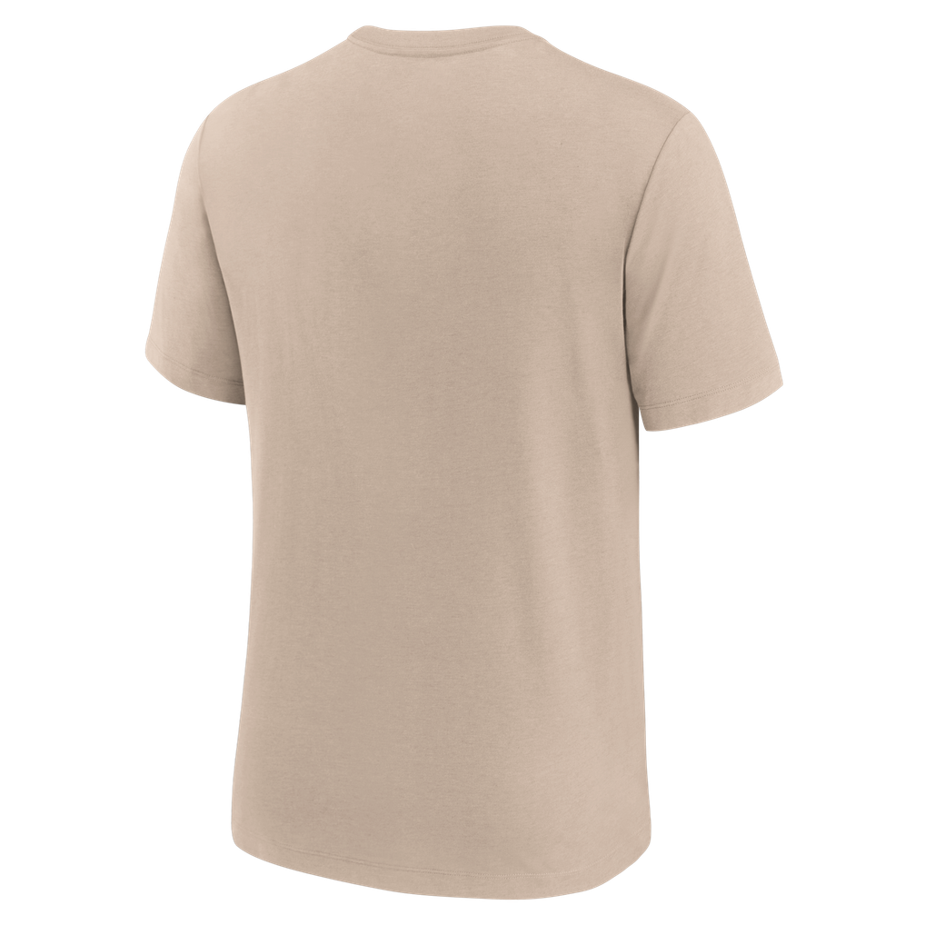 Men's Nike Sand Denver Broncos Rewind Tri-Blend T-Shirt