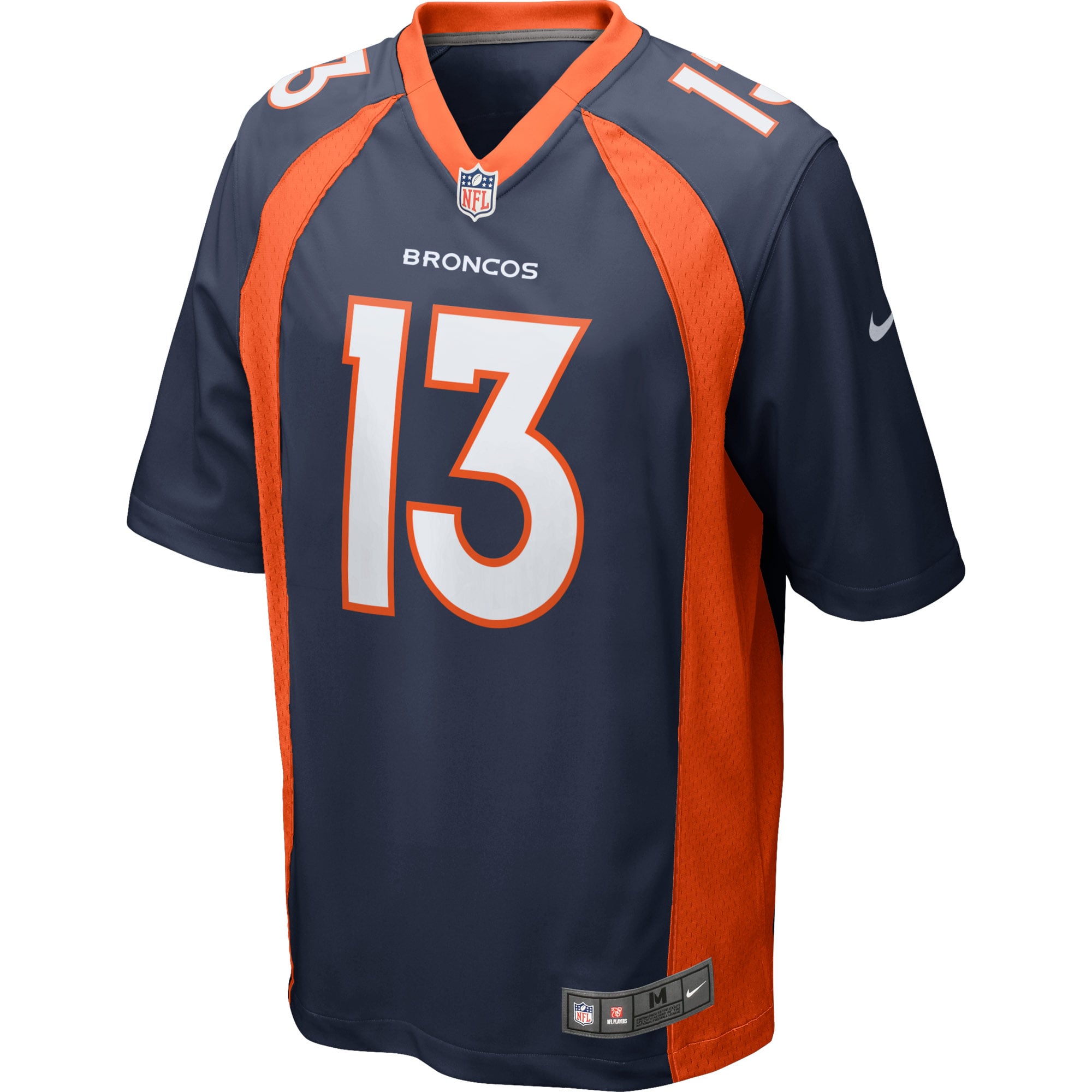 Men's Nike Trevor Siemian Navy Denver Broncos Game Jersey