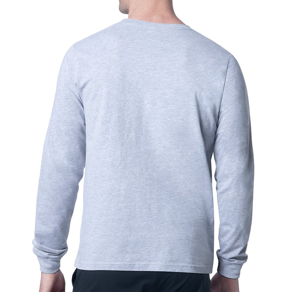 Denver Broncos Starter Team Track Graphic Long Sleeve T-Shirt - Heather Gray