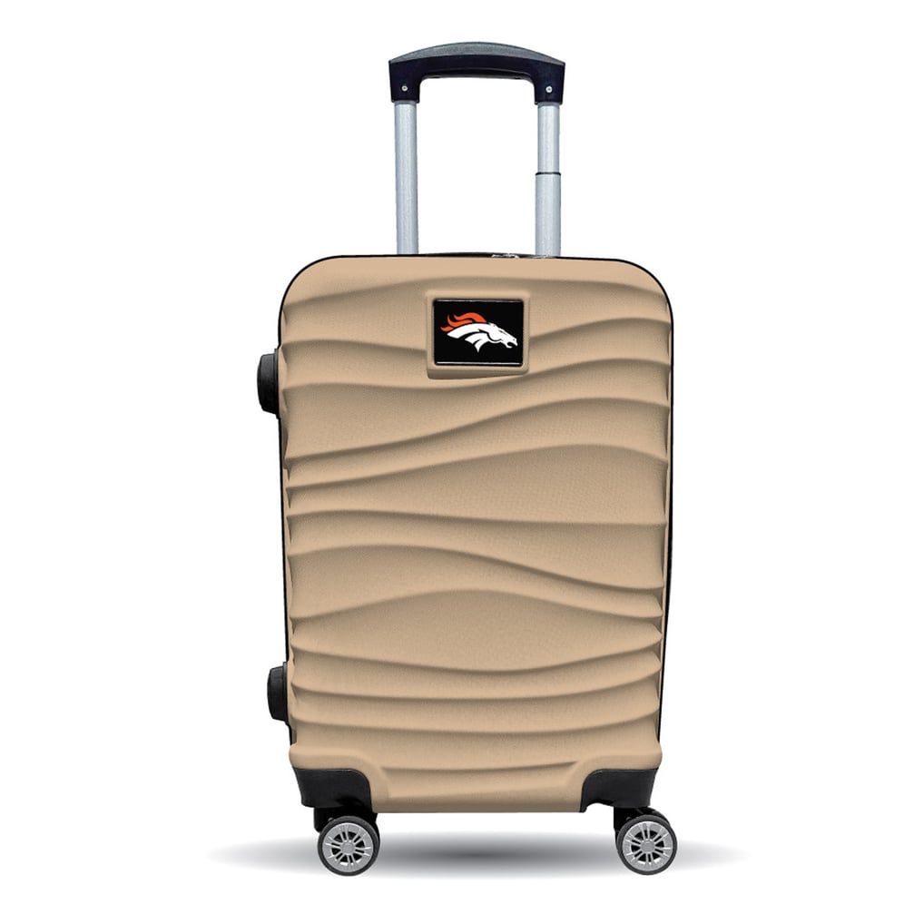 Denver Broncos MOJO Tan Color Blitz Carry-On Hardcase Spinner Luggage

