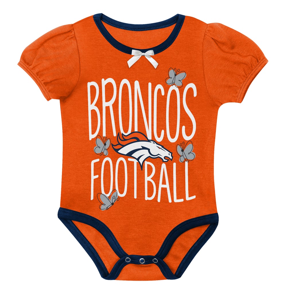 Newborn & Infant Outerstuff Orange/Navy Denver Broncos Star Power Two-Piece Bodysuit Set