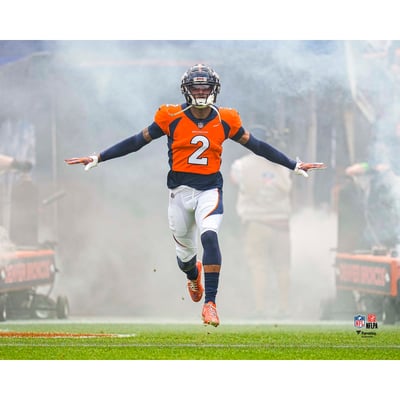 Pat Surtain II Denver Broncos Unsigned Fanatics Authentic Pre-Game Entrance Photograph