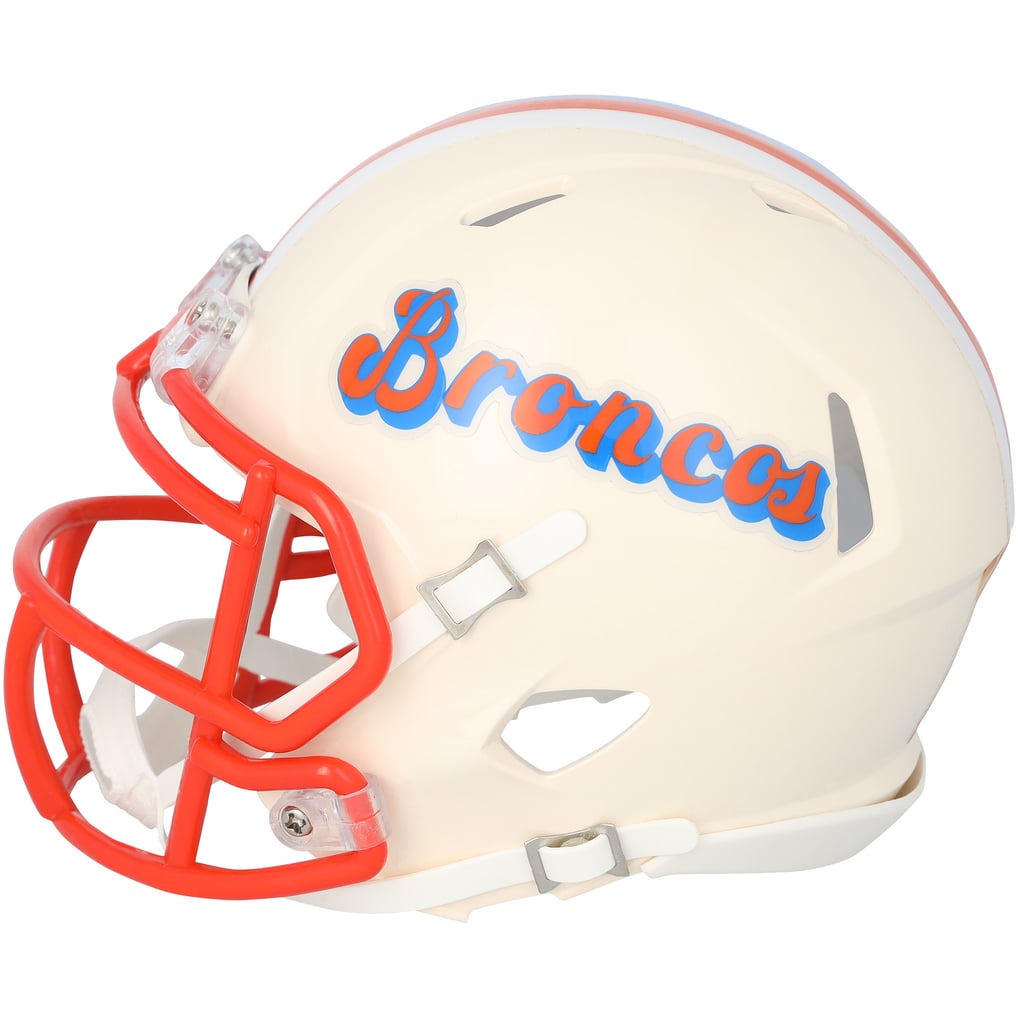 Patrick Surtain II Denver Broncos Autographed Riddell Retro Speed Mini Helmet  