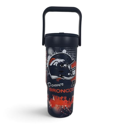 Denver Broncos Pegasus 32oz. Conference Commotion Stainless Steel ProCarry Tumbler