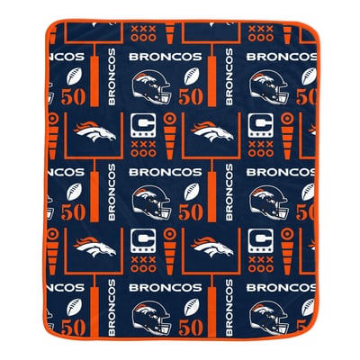 Denver Broncos Pegasus Team Spirit 60" x 70" Ultra Soft Blanket