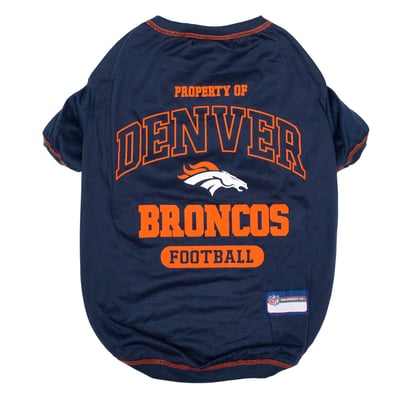 Denver Broncos Pets First Pet T-Shirt
