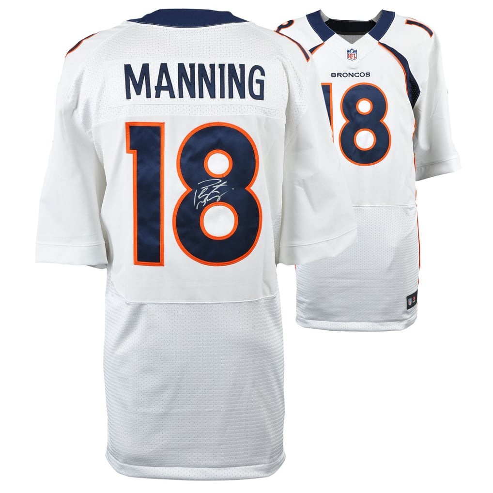 Peyton Manning Denver Broncos Autographed White Nike Elite Jersey