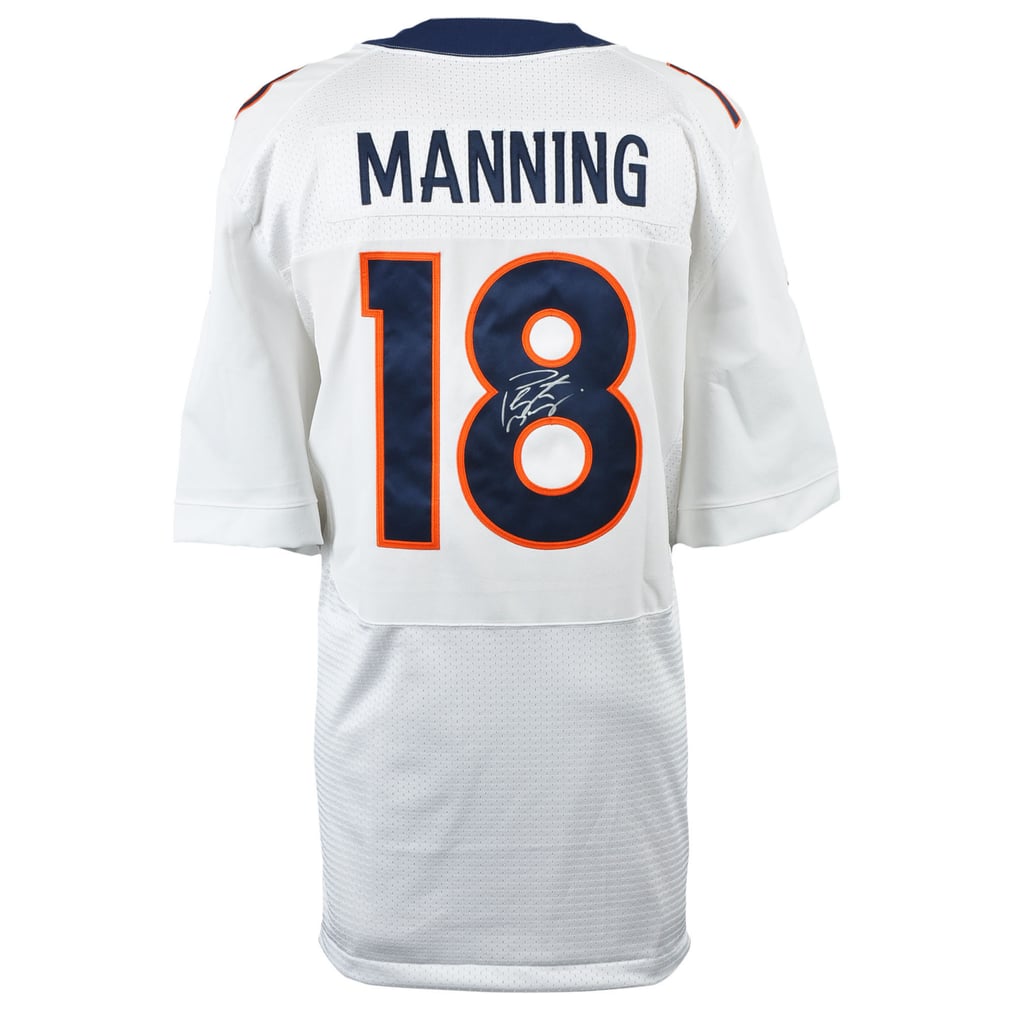 Peyton Manning Denver Broncos Autographed White Nike Elite Jersey