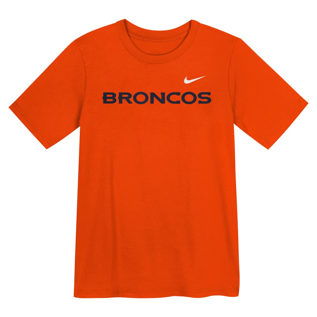 Preschool Nike  Orange Denver Broncos Wordmark T-Shirt