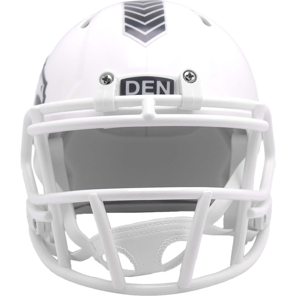 Denver Broncos Mini Helmet 3D Bumpers - Speed Version, Less Than 8oz, NFL Football Collectible