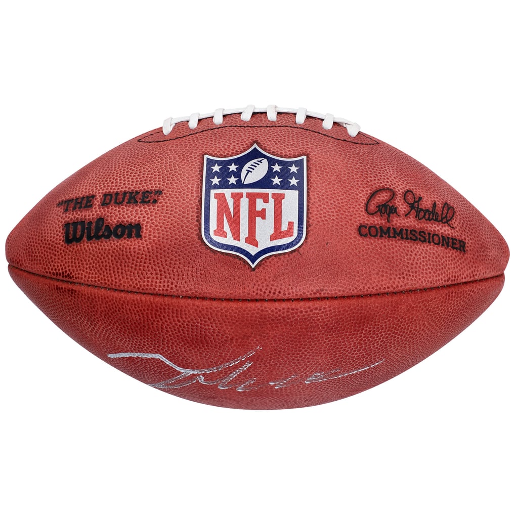 Talanoa Hufanga Denver Broncos Autographed Wilson Duke Full Color Football